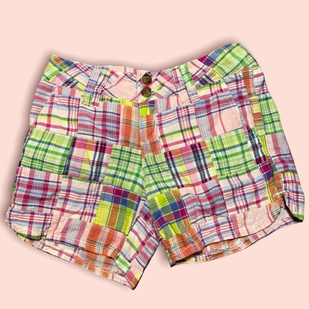 GRANE JEANS Plaid Short Shorts Y2K Style Size 9